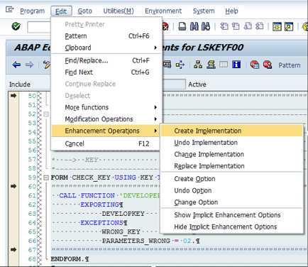 Create Implementation