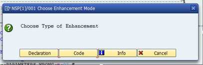 Choose Type of Enhancement