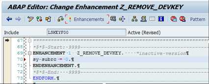 Change Enhancement